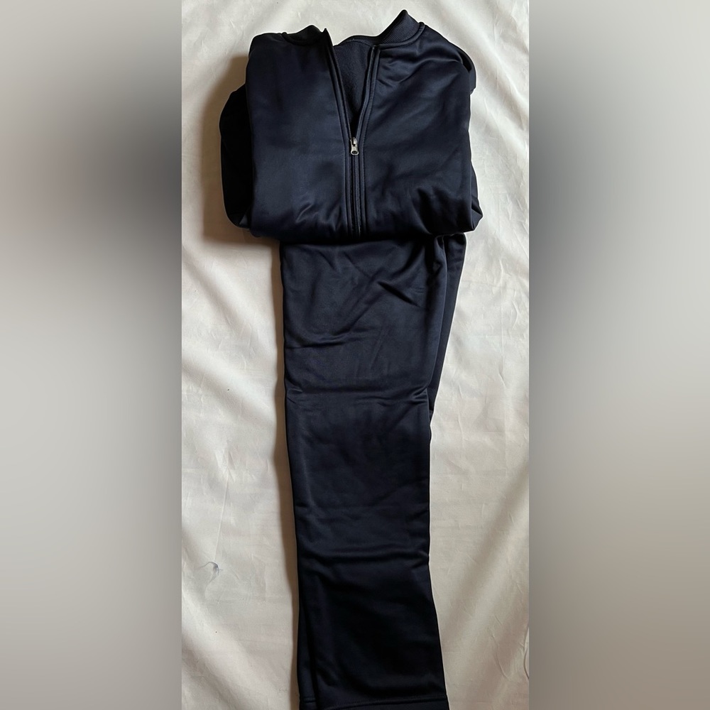 Navy Blue Teen-boy Jogging Suit